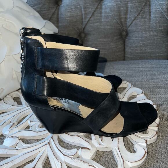 Michael Kors Wedge Heel Sandals Shoes Women’s 9 - Picture 6 of 10